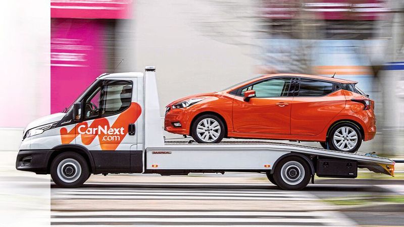 Nach dem Online-Gebrauchtwagenhändler Cazoo stellt auch Wettbewerber Carnext sein Geschäft in Deutschland und andernorts ein.(Bild:  Carnext.com)