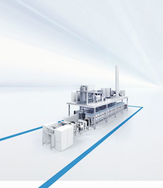 Produzenten von Batterien für E-Autos bekommen bei Dürr künftig Komplettpakete aus einer Hand: State-of-the-Art-Technologie für das Beschichten und Trocknen von Elektroden sowie bewährte Systeme zur Lösemittelrückgewinnung. (Dürr Systems)