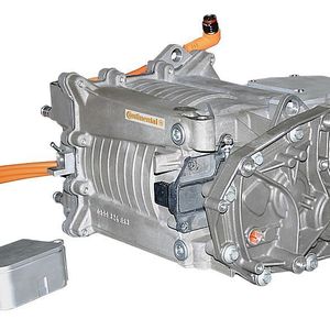 Elektromotor für den Achsantrieb von Continental: Einer der ersten Elektromotoren, der in hohen Stückzahlen für Elektrofahrzeuge produziert werden wird.