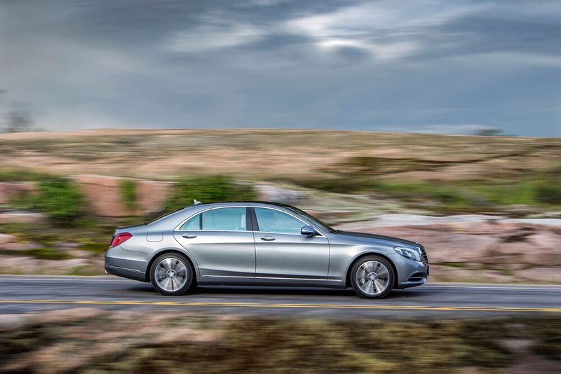 ... die S-Klasse, ... (Bild: Daimler)