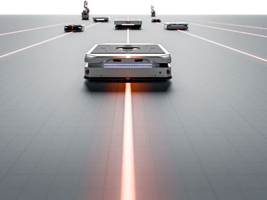 Dank fortschrittlicher Technik kann autonome mobile Robotik die Intralogistik auf ein neues Level heben(Bild:  Kuka)