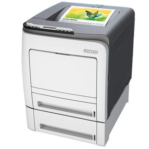 Die Schwestermodelle Aficio SP C311N und C312DN bieten sowohl bei Mono- als auch bei Farbdruck eine Druckleistung von 25 Seiten pro Minute.