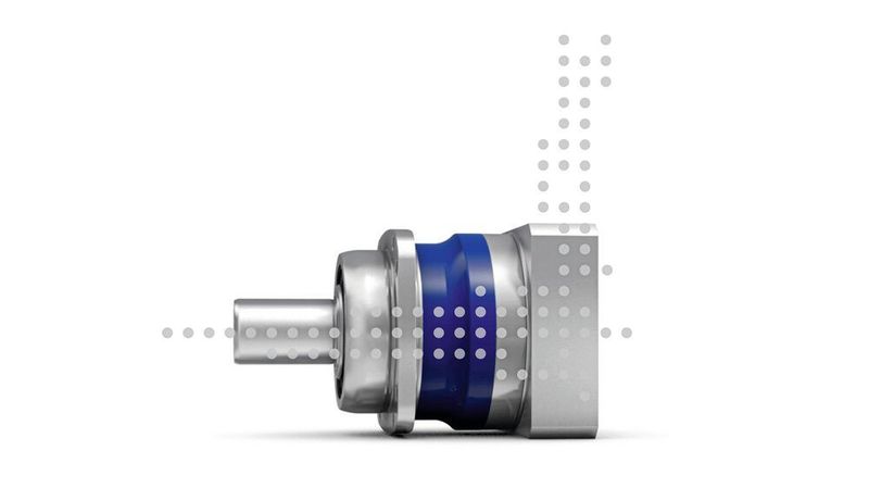 Getriebe von Wittenstein Alpha mit „Cynapse“ haben ein integriertes Sensormodul, das Industrie 4.0-Konnektivität ermöglicht. (Wittenstein SE)