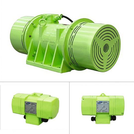 Neben den effizienten, standfesten Unwuchtmotoren, bietet Rhewum nun auch zwei Sonderbaureihen an. (Bild:  Rhewum)