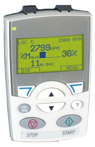 Der Gleichstromantrieb DCS550 kann komplett über das Komfort-Bedienpanel bedient werden. (ABB) (Archiv: Vogel Business Media)