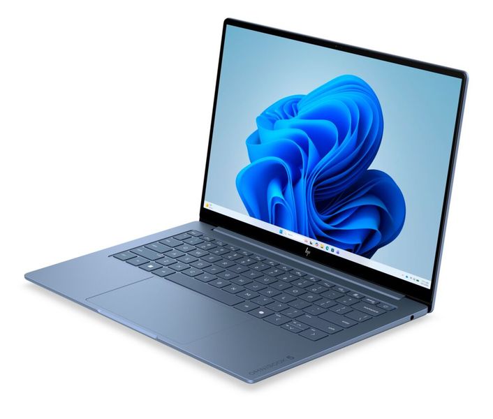 In der Basisvariante liefert das 14-Zoll-OLED-Display im Omnibook 5 eine Auflösung von 1.920 x 1.200 Bildpunkten. Gegen Aufpreis gibt es auch Touch-Erkennung. Im März 2027 soll ein 2,5K-Touch-OLED-Panel als Option folgen. (Bild: HP)