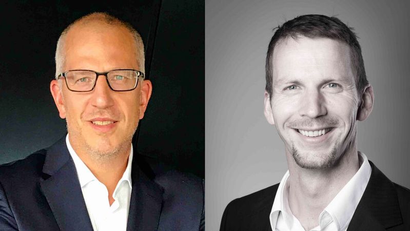 Simon Saretzki (li.) und Tilo Bigalke.(Bild:  Mercedes-Benz)