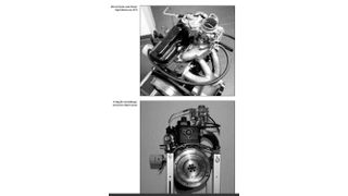 Erstmals machte man sich 1969/70 in Rüsselsheim Gedanken über einen Dreizylindermotor. 1975/76 entwickelte Opel auf Basis des vorhandenen 1,1-Liter-OHV-Aggregats eine entsprechende 1,0-Liter-Version mit nur drei Zylindern. (Bild: Opel)