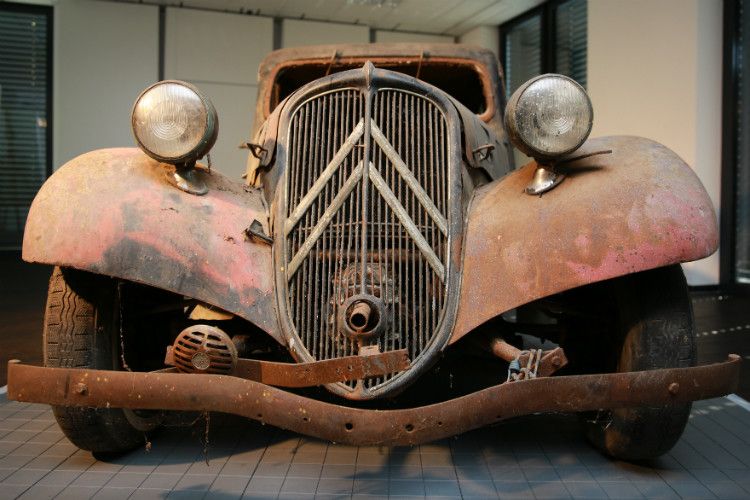 Originalzustand des in Köln produzierten Traction Avant. (Foto: Citroën)