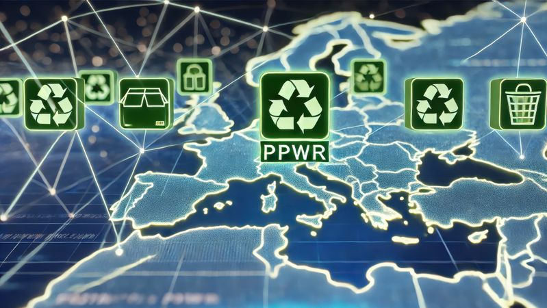 Der 12. August 2026 markiert eine fundamentale Zäsur für die gesamte deutsche Kunststoff- und Verpackungsindustrie. Mit dem offiziellen Inkrafttreten der europäischen Verpackungsverordnung (PPWR) und dem flankierenden nationalen Verpackungsrechts-Durchführungsgesetz (VerpackDG) haben sich die rechtlichen Spielregeln für Inverkehrbringer schlagartig verändert. (Bild:  © Cre-AI-Tor – stock.adobe.com)