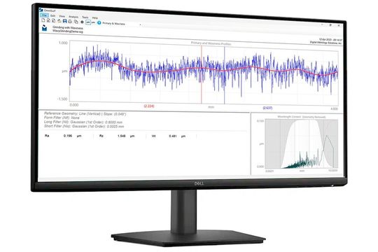 Omnisurf 5.0 surface roughness analysis software makes it easy to see and explore surface texture data.(Source:  Digital Metrology)