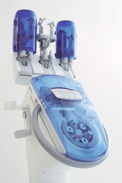 Kontrastmittelinjektor mit neuartiger Pumpentechnologie. (Bild: Seleon)