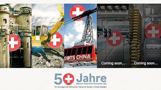 Un jubilé c'est bien évidement l'occasion de marquer une étape et de lancer une large campagne marketing... (Bosch Rexroth)