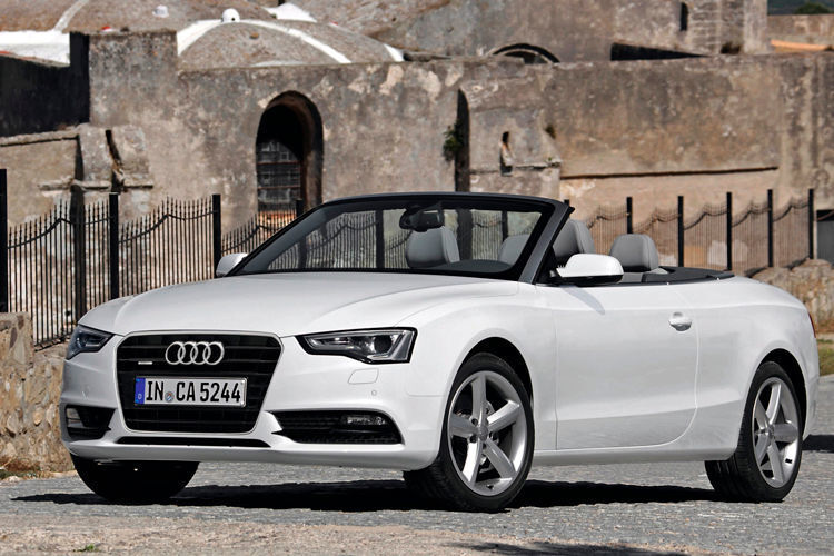 Auf Platz zwei folgt das Audi A5 Cabrio mit 4.944 Fahrzeugen, die in den ersten sechs Monaten 2016 an ihre neuen Besitzer ausgeliefert wurden. (Audi)