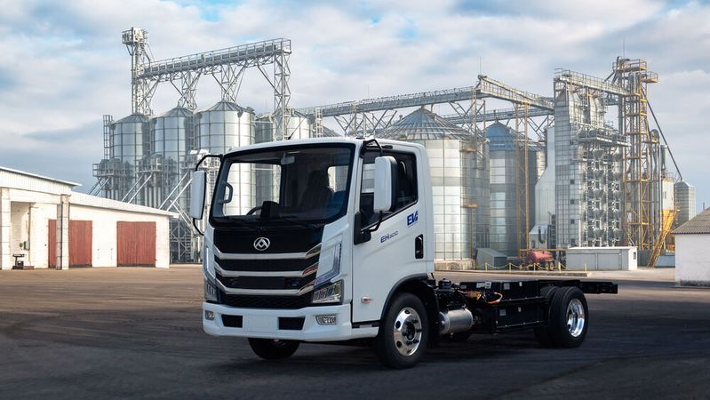 Maxus nimmt einen elektrischen Leicht-Lkw ins Programm.(Bild:  Maxus)