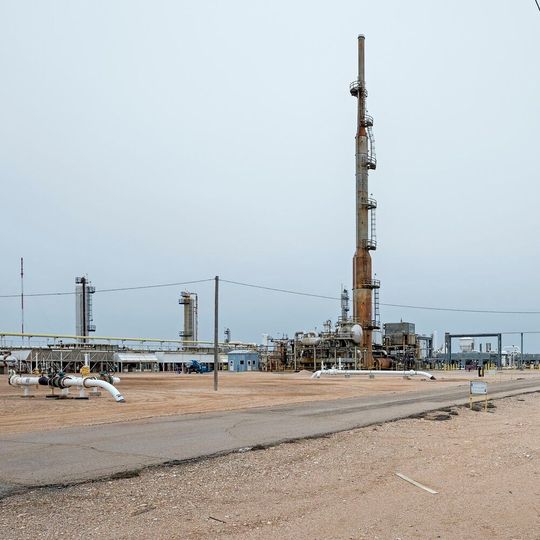 Oil and gas extraction infrastructure in the Permian Basin Oil and gas extraction infrastructure in the Permian Basin