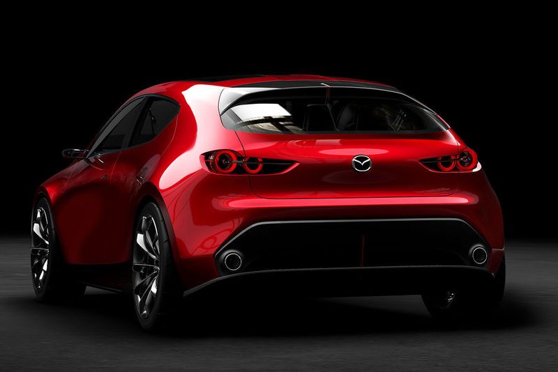 Das wichtigste Design-Feature des Kai-Concept sind die exakt ausgeführten Übergänge zwischen Licht und Schatten. (Mazda)