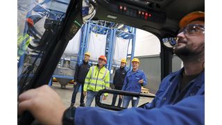 Der Grevener Logistikspezialist übernimmt in Schwarzheide die Grundversorgung. (Bild: BASF Schwarzheide GmbH)