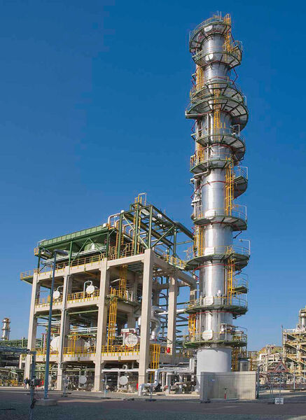 CAC schließt den Bau der Benzolanreicherungsanlage für TRM in Leuna ab.  (Michael Deutsch – Total Raffinerie Mitteldeutschland GmbH)
