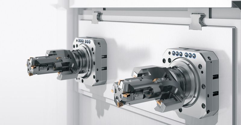 Die 26-iger-Baureihe von Chiron kann auch mit Doppelspindel geliefert werden. Der Kunde kann die Spindelabstände wählen: entweder 600 oder 900 mm. (Bild: Chiron)