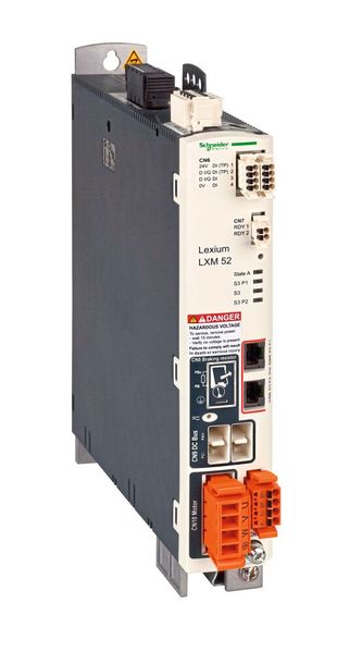 Für auf Pac Drive basierende Automatisierungslösungen stehen mit Lexium 52 Stand-alone-Servoantriebe von 0,4 bis 7 kW zur Verfügung. (Bild: Schneider Electric)