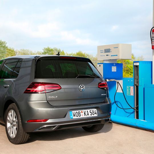 Erdgas-Modelle wie der VW Golf TGI sind nur wenig gefragt.(Bild:  Volkswagen)