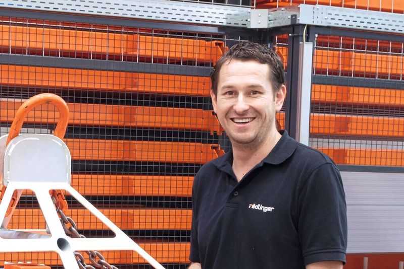Martin Grassl, Projektleiter bei Rädlinger Maschinenbau. (Bild: Schunk)