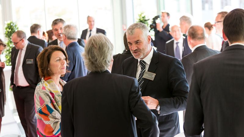 Impressionen der Gala „Vernetzte Welten“ zum 125. Geburtstag des Fachmedienhauses Vogel Business Media. (Stefan Bausewein)