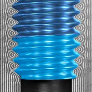 Die Furchzone ist mit einer Länge von 3 x p (p = Gewindesteigung) bauraum-optimiert.(Bild:  Arnold Umformtechnik GmbH & Co. KG)