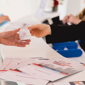 Es kann losgehen: Der Smart Process Manufacturing Kongress 2023 startet. (Bild:  Stefan Bausewein)