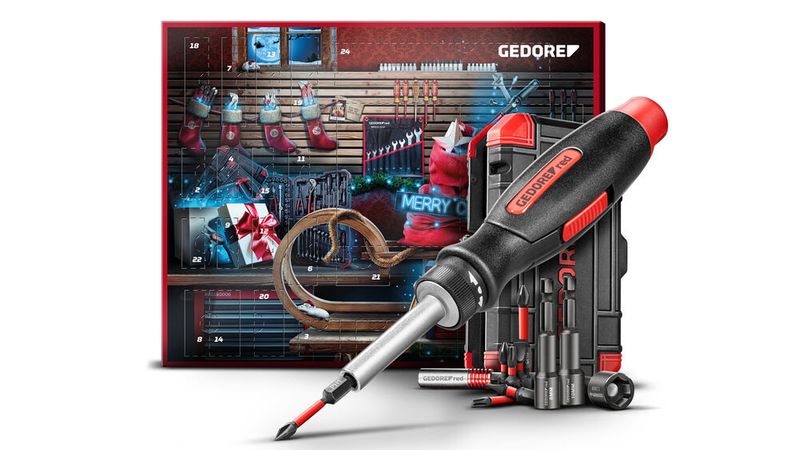 Rund 55 Euro kostet der neue Kalender von Gedore.(Bild:  Gedore)