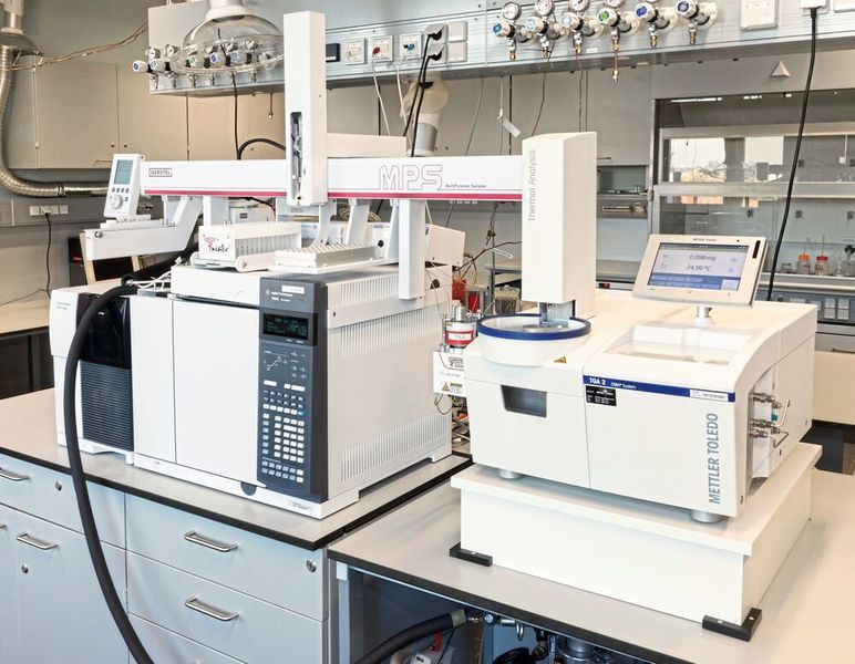 Abb.2: Von der BAM für die analytische Bestimmung thermoplastischer und elastomerer Mikroplastikpartikel verwendetes TED-GC/MS-System. (Bundesanstalt für Materialforschung und -prüfung)