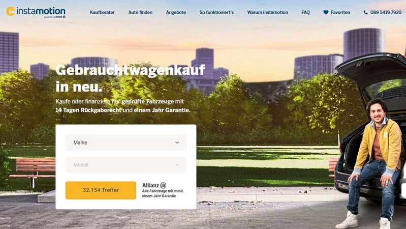 Die E-Commerce-Plattform will Händlerfahrzeuge jetzt auch an Geschäftskunden vermarkten. Der Leasingprozess ist allerdings noch ausbaufähig.(Bild:  VCG)