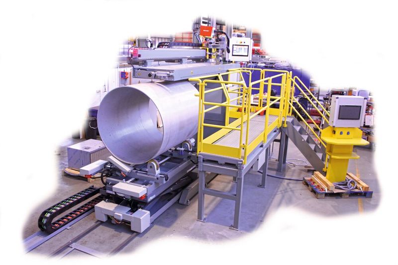 Eine Behälterschweißanlage von Mig-o-mat. (Bild: Mig-o-mat)