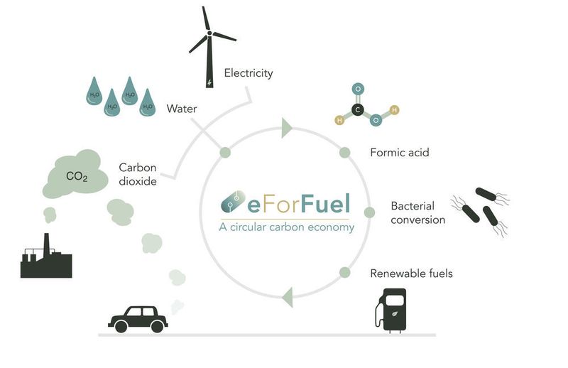 e For Fuel: Fuels from CO2 and electricity (Biofaction)