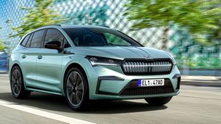 Elektrischer Sieger ist der Skoda Enyaq iV50 mit einem relativen Werterhalt von 50,5 Prozent des Neukaufpreises. (Bild: Skoda)
