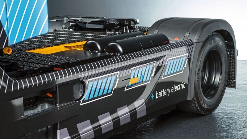 Das Modell namens Long Haul soll die Elektrifizierung generell voranbringen. (Bild: Daimler Truck)