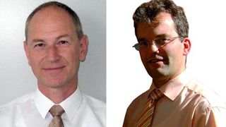 Wolfgang Nägele, neuer Vetriebsleiter, und Georg Petzinger, neuer technischer Leiter (von links).  (Bild: Bilder: Handtmann Elteka)