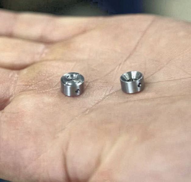 Klein und komplex – die ideale Kombination für Bauteile, die auf der Cincom A20 hergestellt werden können. (Bild: Citizen Machinery Europe GmbH)