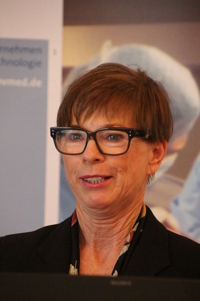 Susanne Conze, Leiterin des Referates Medizinproduktesicherheit im Bundesministerium für Gesundheit, über den Stand der Verhandlungen zur neuen europäischen Medizinprodukteverordnung: „Sorgfalt muss vor Schnelligkeit gehen.“ (Bild: BVMed)