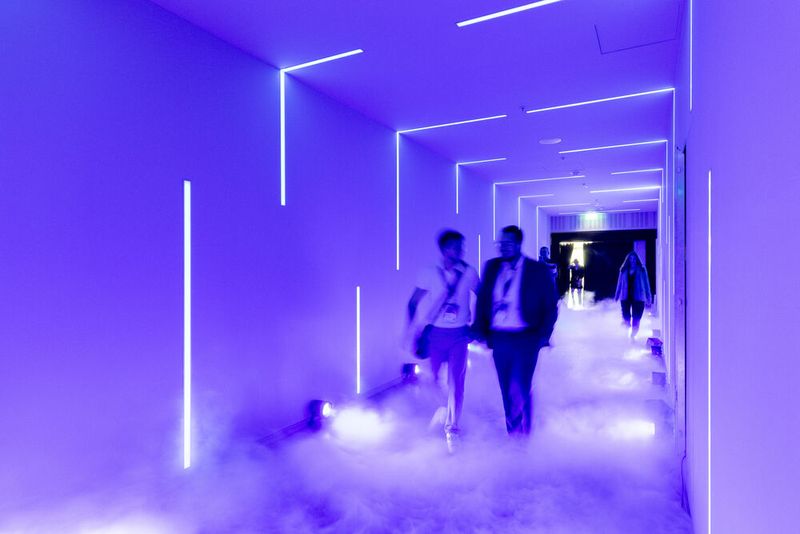 Der Eingangsbereich des Ionos Summits 2024 (Bild: Ionos)