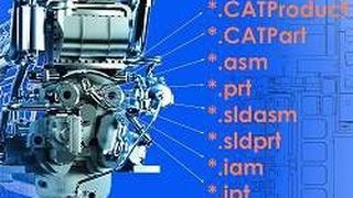 Ein System für alle: Kompas-3D interpretiert die gängigen 3D-CAD-Formate. (Bild: Ascon)