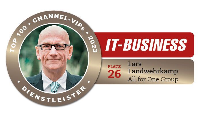 Lars Landwehrkamp, Vorstandssprecher, All for One Group  (Bild: Vogel IT-Medien)