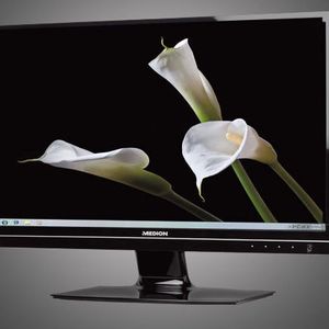 Das Display Akoya X55000 hat 23 Zoll.