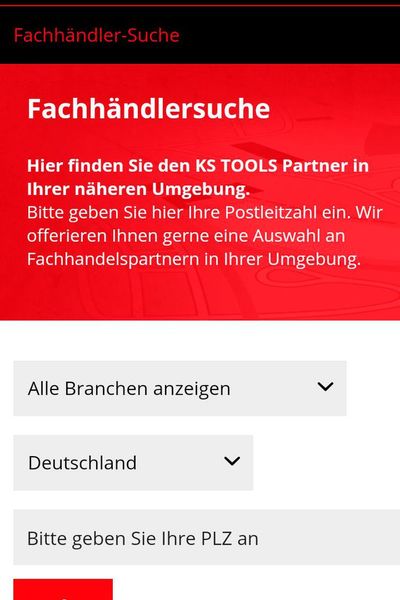 Die Fachhändlersuche weist den Weg zur nächsten Filiale. (Bild: Holz / »kfz-betrieb«)