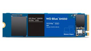 WD Blue SN550 NVMe SSD. (Bild: Western Digital)