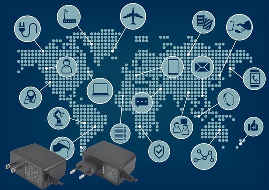 Bild 1: Mit neuesten Netzgeräten, die den Level-VI-Anforderungen entsprechen, lässt sich der Wirkungsgrad netzabhängiger IoT-Gateways erhöhen.(Bild:  © iconimage - Fotolia)