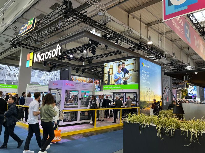 Microsoft zeigt ein Fülle an Lösungen, meist gemeinsam mit Partnern aus der Industrie. (Bild: Vogel IT-Medien)