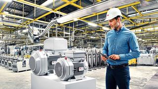 Nicht nur Zustände messen: Mit dem Smart Sensor lassen sich beispielsweise Einsparpotenziale im kompletten Antriebsstrang errechnen. (ABB)