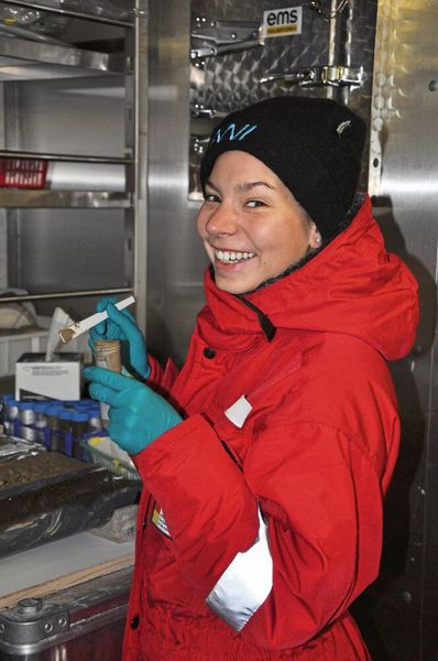 Postdoc Sophie Paul von der Jacobs University (privat)